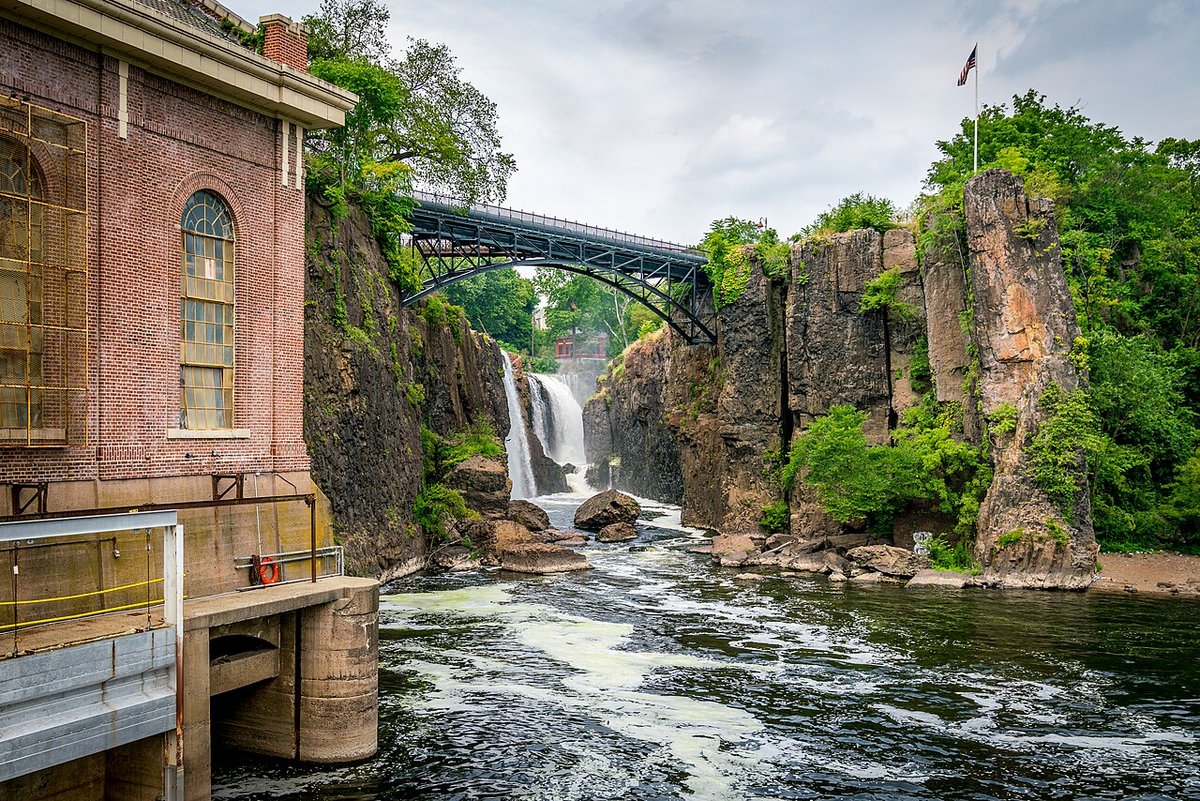 National Park, NJ - Great Falls (Passaic River) - Wikipedia